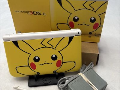 3DS XL Pikachu Edition Console