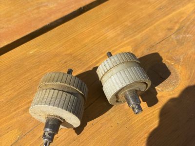 Set of 2 Vintage Screw Driver / Drill Tool Attachments