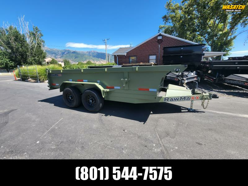 2026 RawMaxx 7X14 PKX Dump Trailer