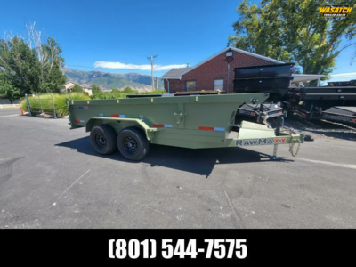 2026 RawMaxx 7X14 PKX Dump Trailer