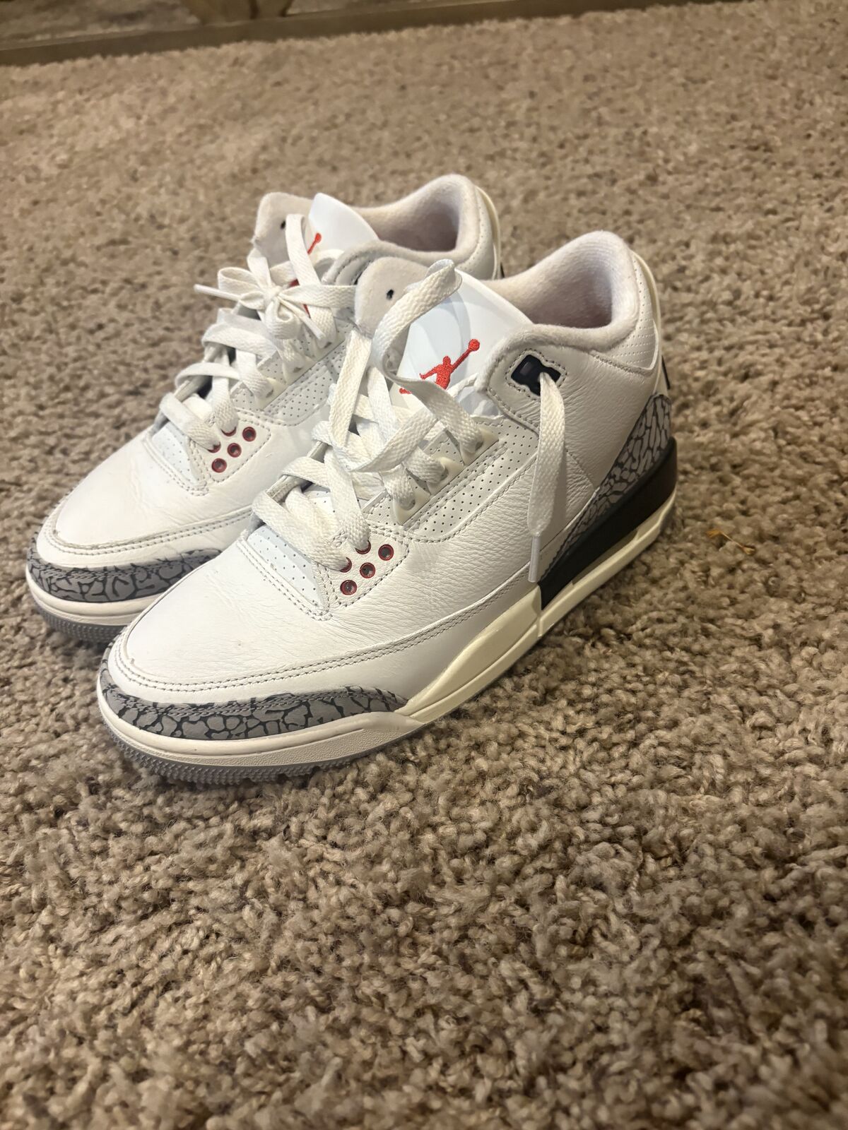 Jordan 3 White Cement