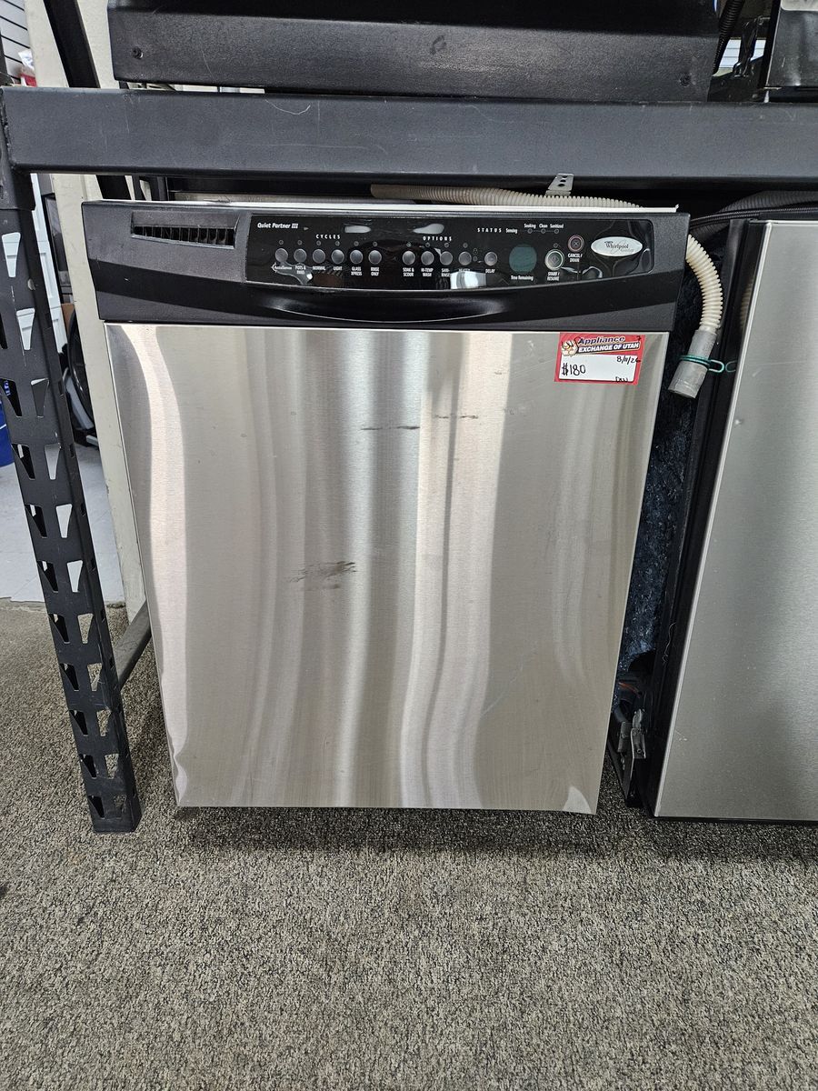 Whirlpool  Built-In Dishwasher Stainless Steel