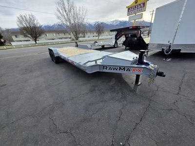 2026 RawMaxx 20' G7X Tilt 17.5K Equipment Flatbed