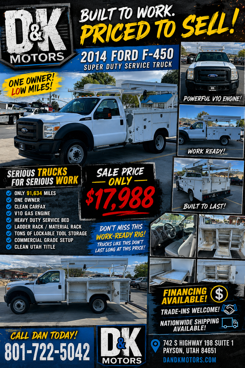 2014 Ford F-450 Super Duty XL