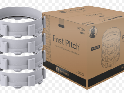 Schier FP24 Fast Pitch Riser 4-Pack