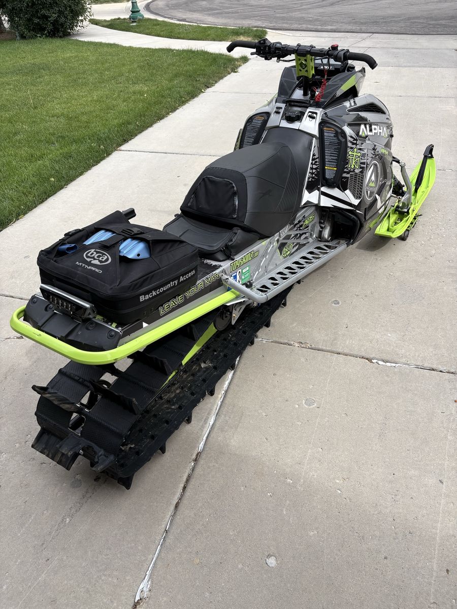 2020 Arctic Cat Alpha One M 8000 Mountain Snowmobile with Silber Turbo Kit