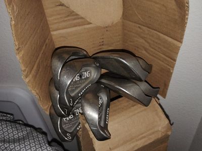 Ping zing black dot 9 club iron set