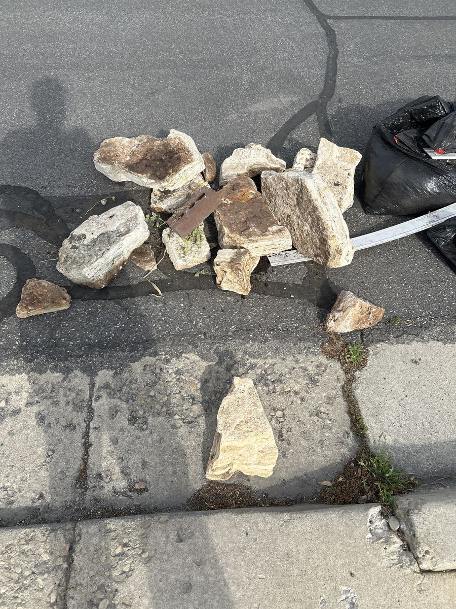 Landscaping rocks