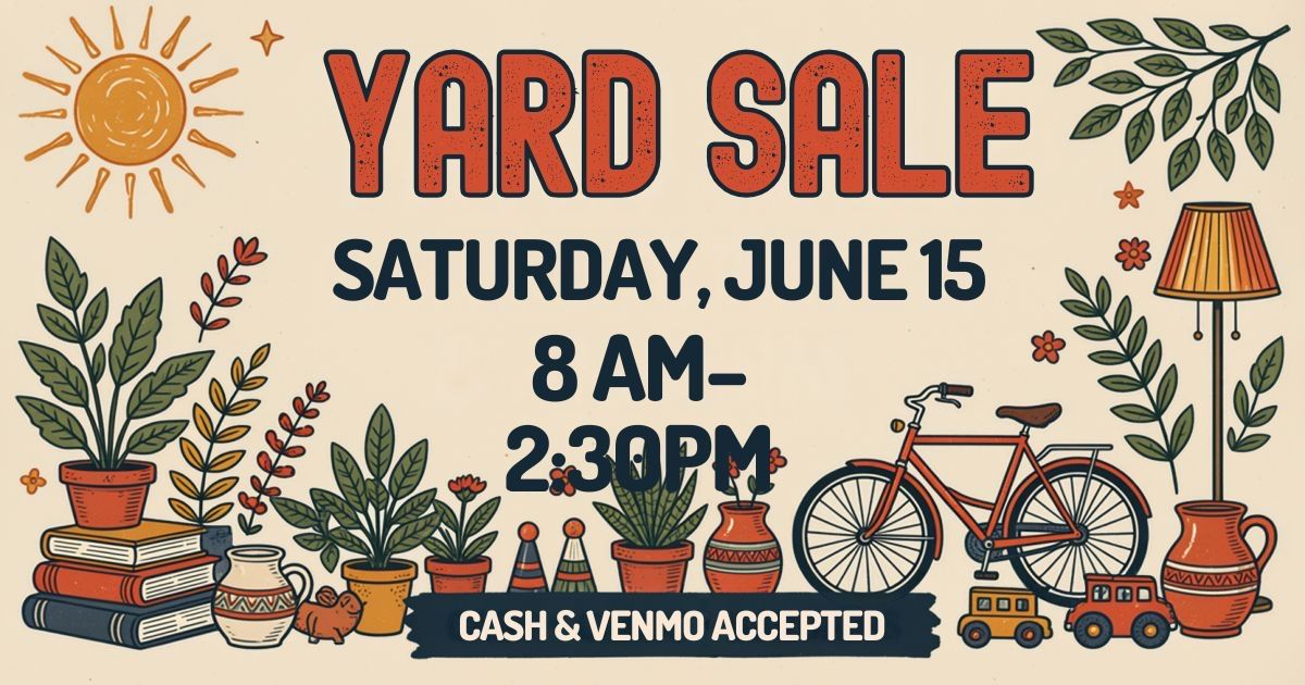 Huge 2-Family Moving & Yard Sale in Provo - Saturday 8am-2:30pm