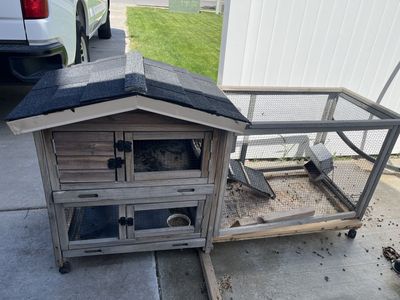 Free rabbit hutch