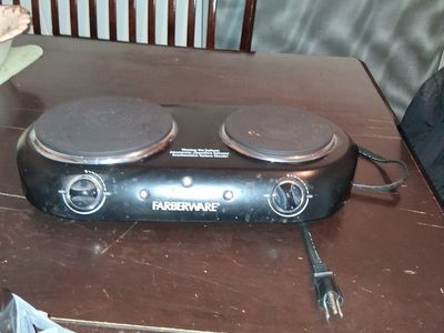 Farberware Double Electric Burner Countertop Hot Plate