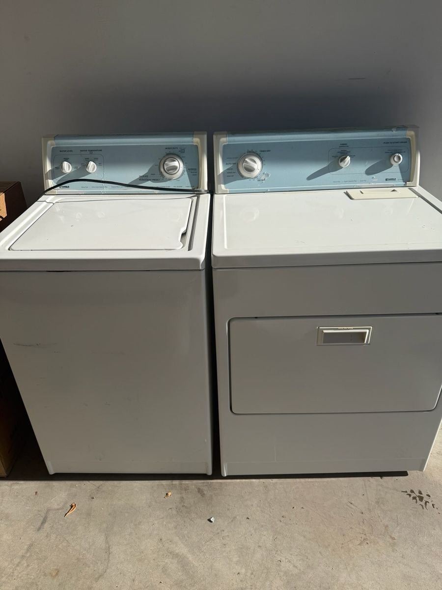 Kenmore Heavy Duty Extra Large Capacity Plus Washer and Dryer Set