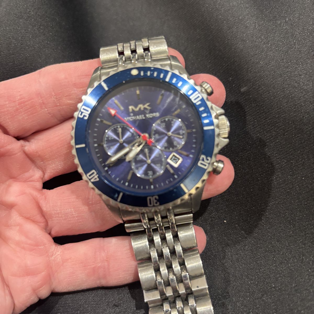 Sterling silver Michael Kors Watch