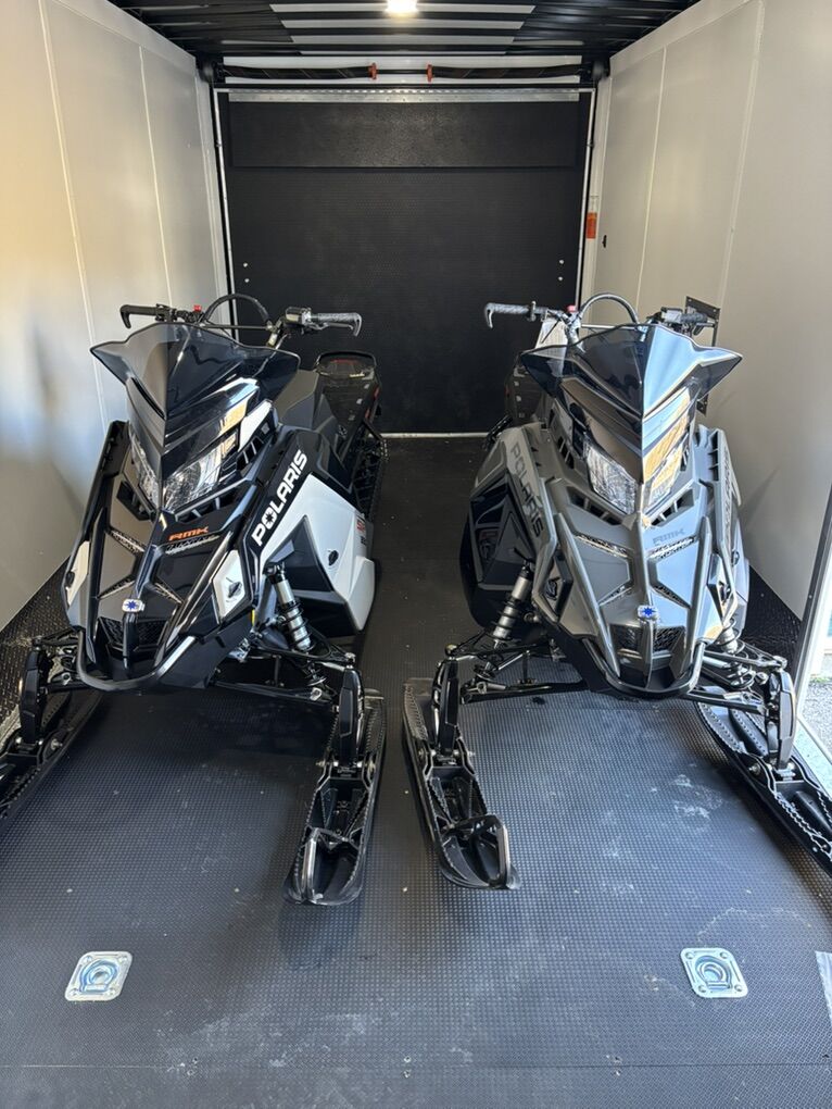 Two Brand New 2025 Polaris RMK 850 SP 155
