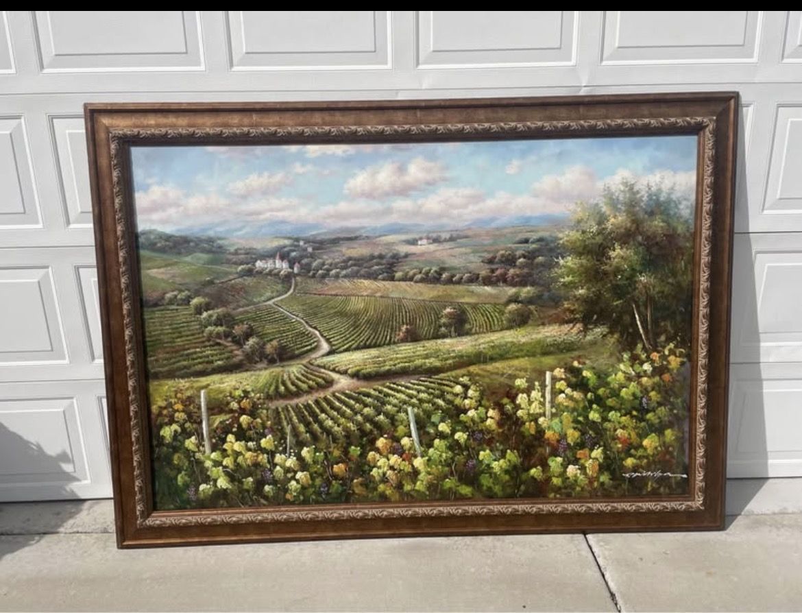 Vineyard Landscape by R. W. Hedge