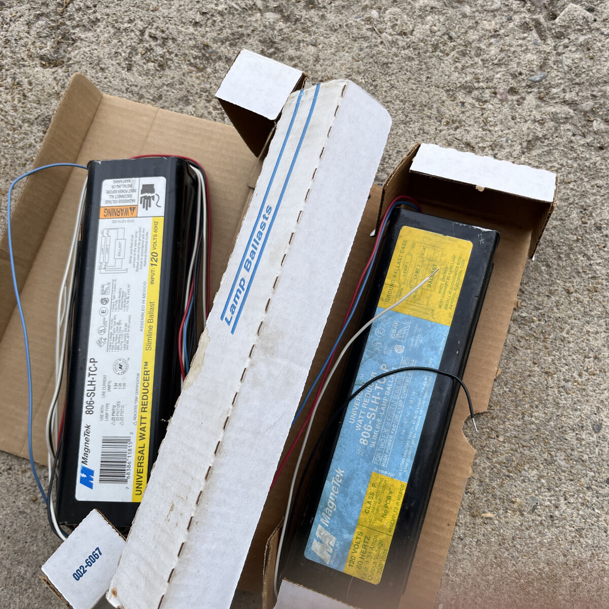 2 Magnetek Light Ballasts