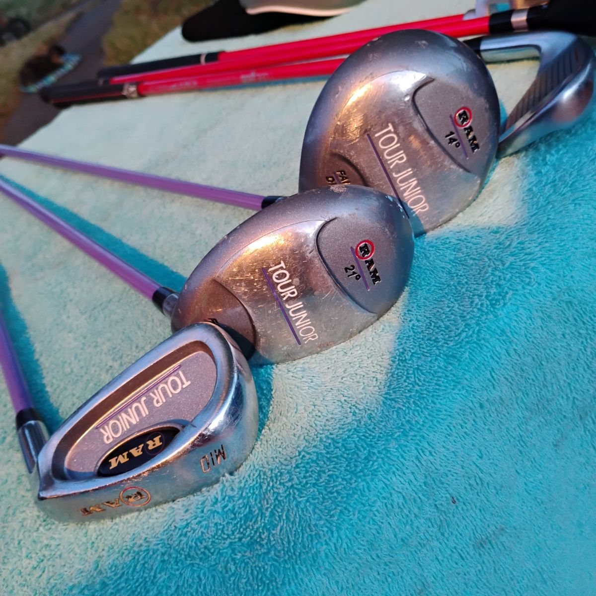 Ram Tour Junior 3 Piece Set 2 Driver 1 Mid Iron RH