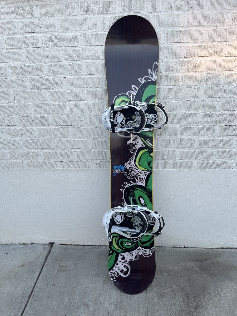 Burton Supermodel 159 Snowboard with Bindings