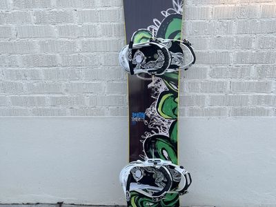 Burton Supermodel 159 Snowboard with Bindings