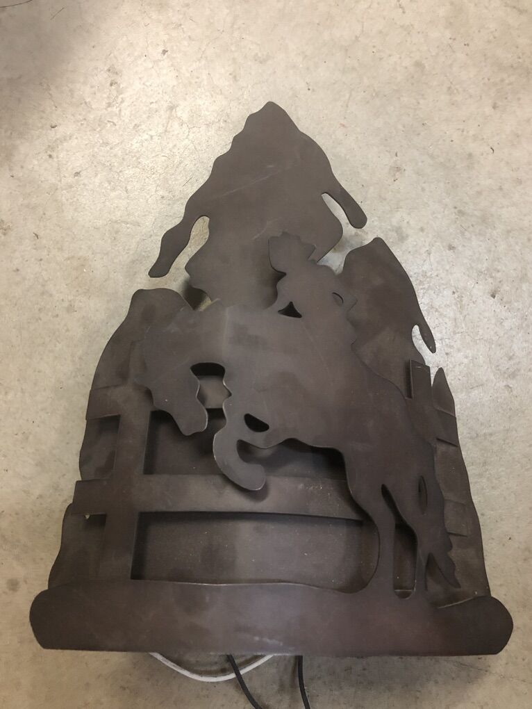 Cowboy Exterior Light Fixture