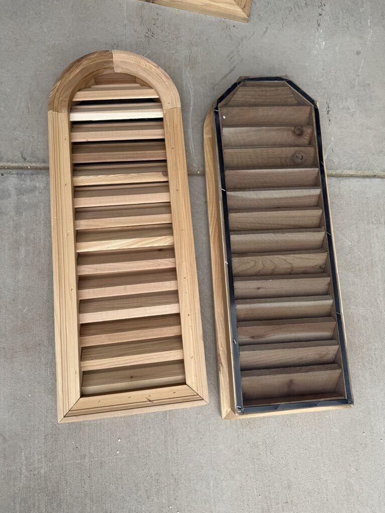 New Attic Gable Vent (2) 38x14