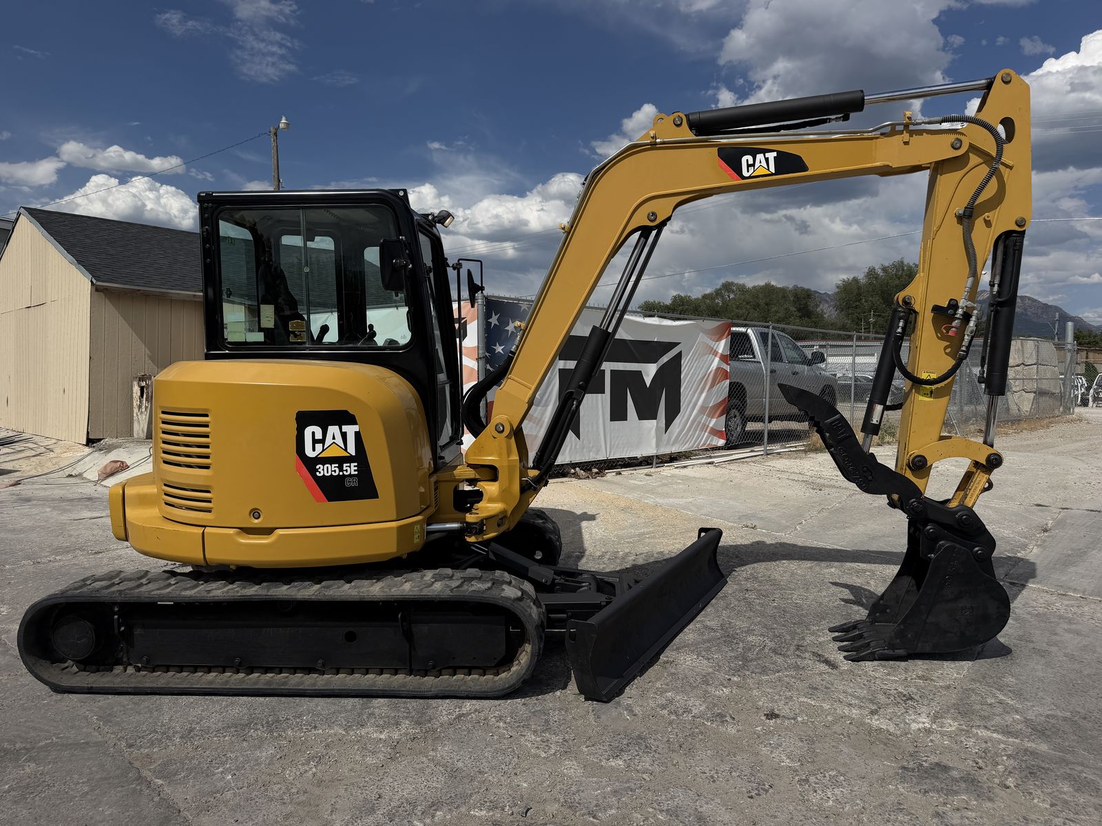 Cat 305.5E2CR Mini Excavator Tractor Ready To Work