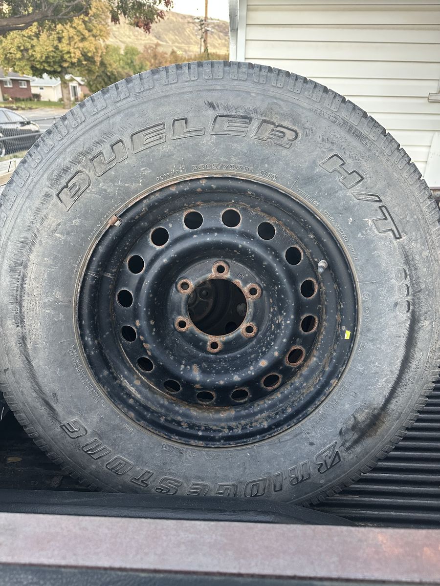 Toyota Spare Wheel/Tire 265/70-16 OBO