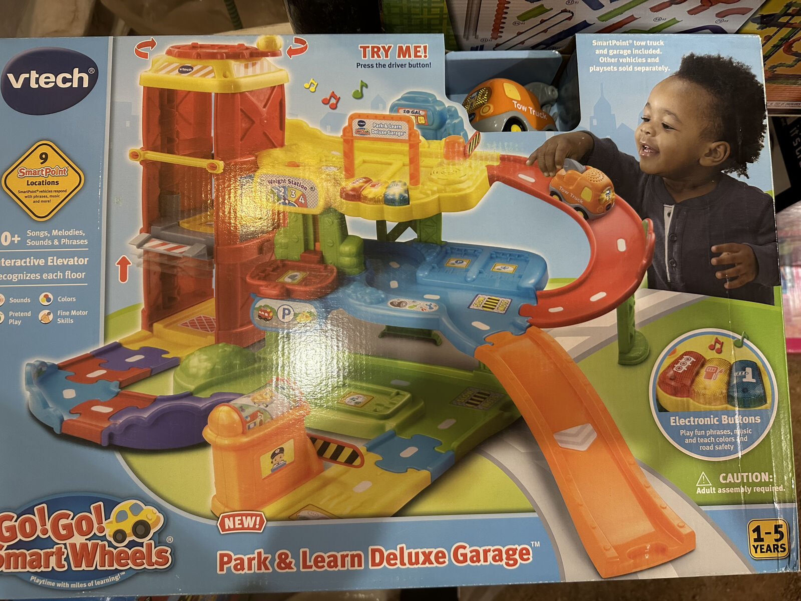 New VTech Park & Learn Garage & Go Smart Wheels Cars