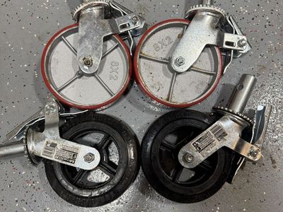 Set of 4 Scaffold Wheels