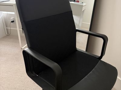 Black Office Chair - LIKE NEW