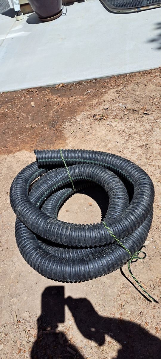 3-in x 20-ft Corrugated Drain Pipe
