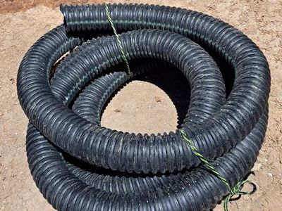 3-in x 20-ft Corrugated Drain Pipe