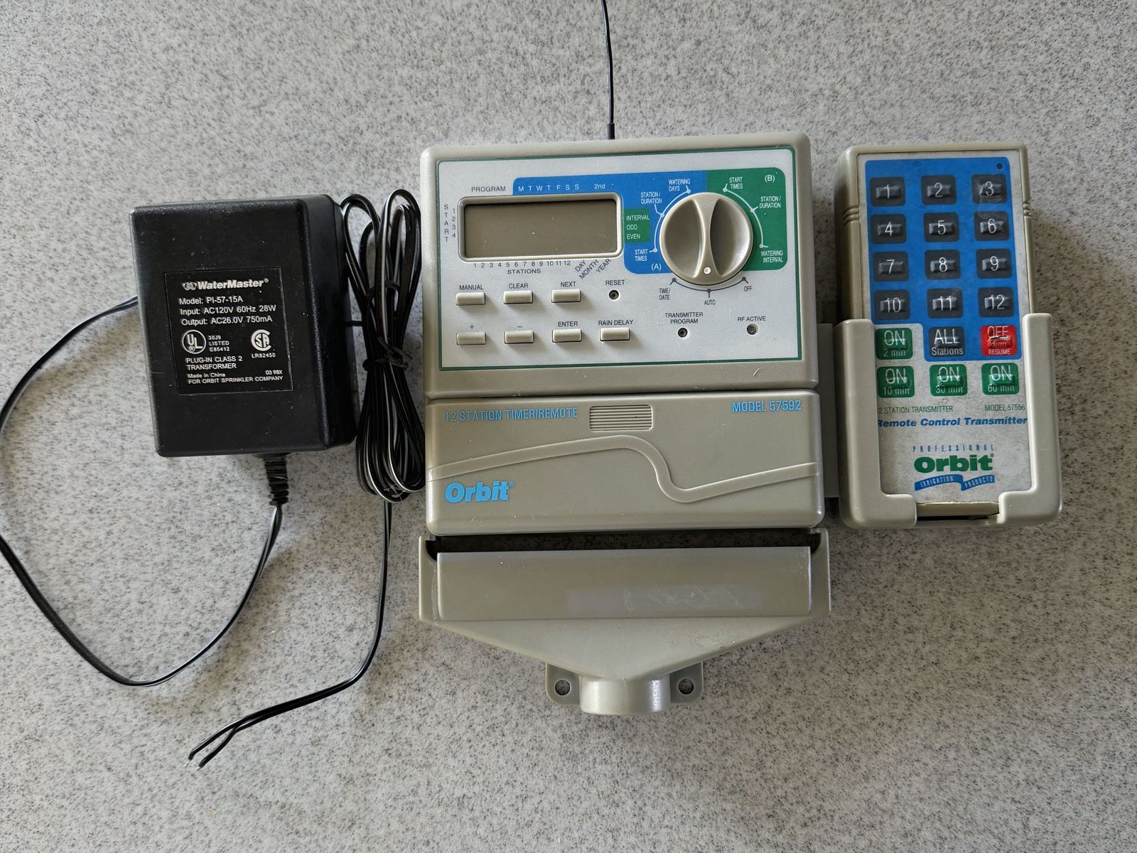 12 Station Orbit Sprinkler Controller with Remote