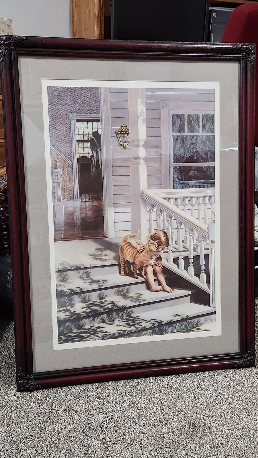 Artist Proof Painting "Warm Boundries"