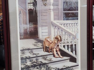 Artist Proof Painting "Warm Boundries"