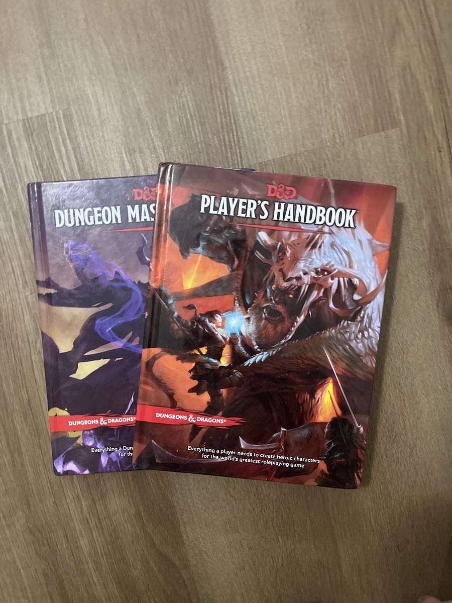 Dungeons And Dragons Books and Dice