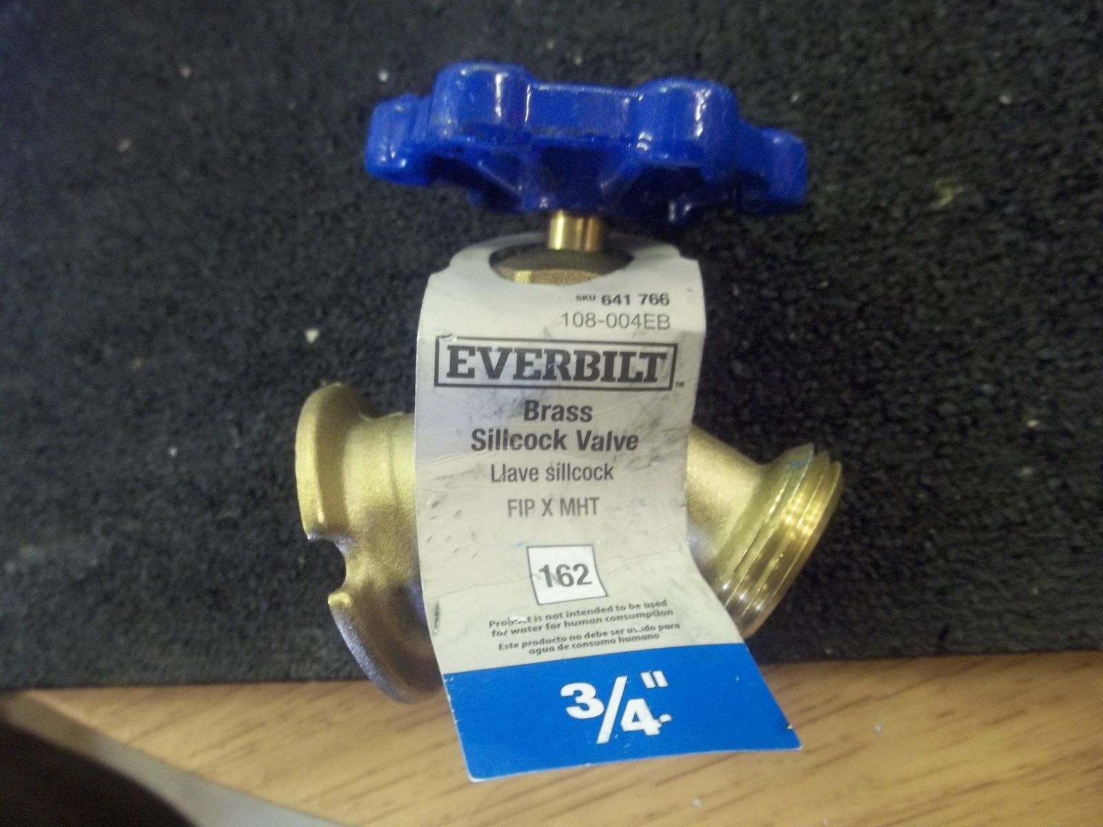 Everbilt 3/4" Brass Sillcock Valve    108-06428
