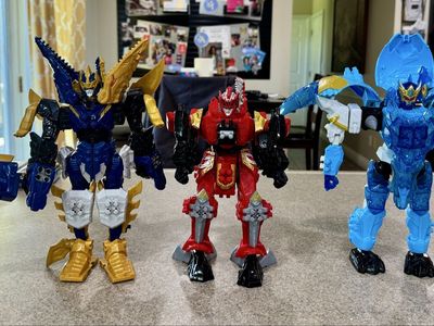 Power Rangers Dino Fury Zord Link Set