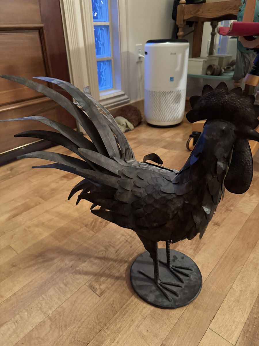 Metal rooster 