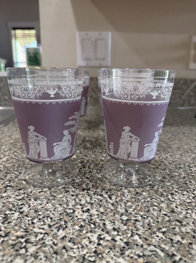 Set Of 6  goblet Cups