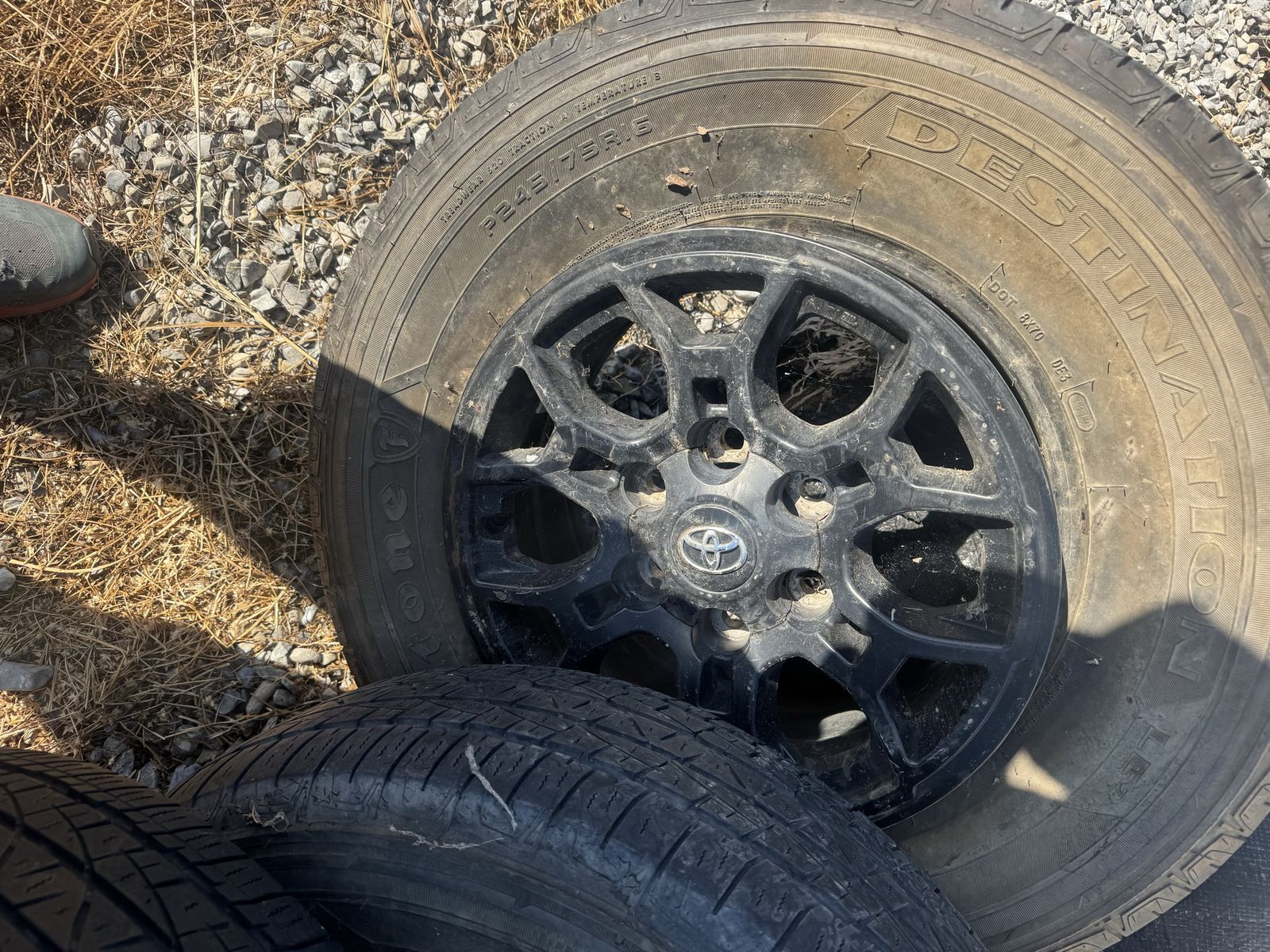 Toyota rims and tires