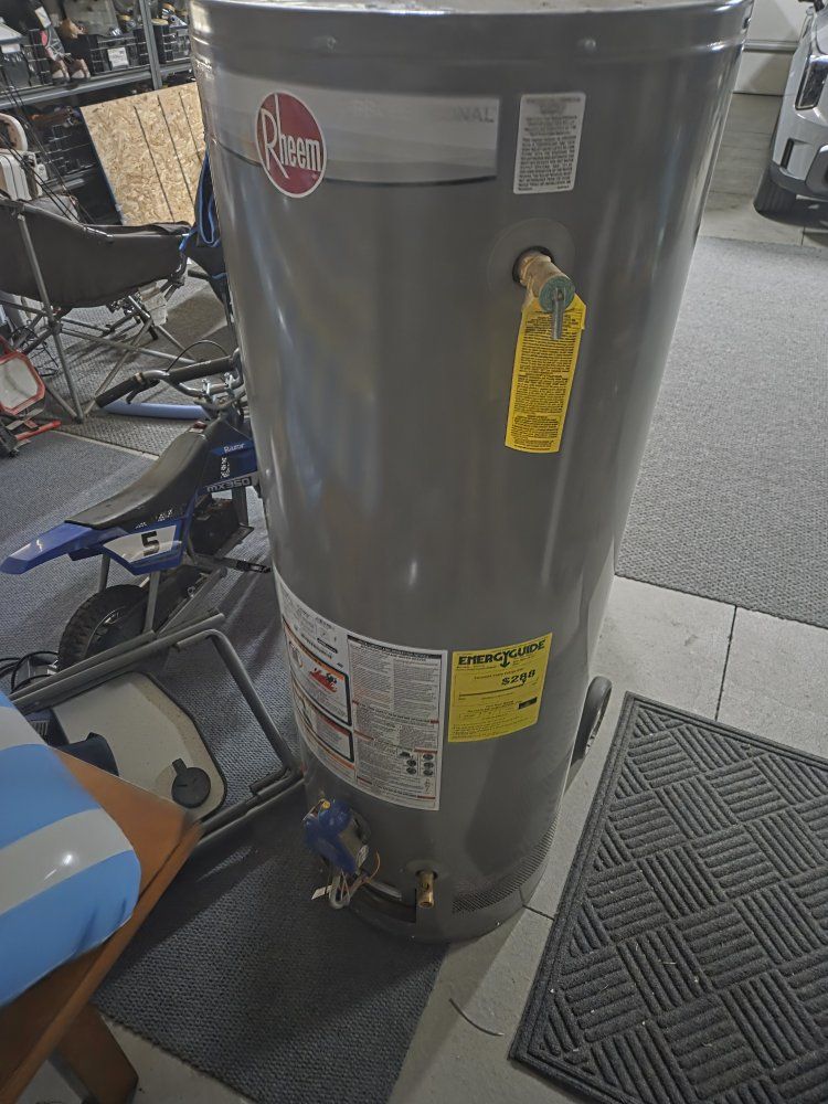 Broke Water Heater