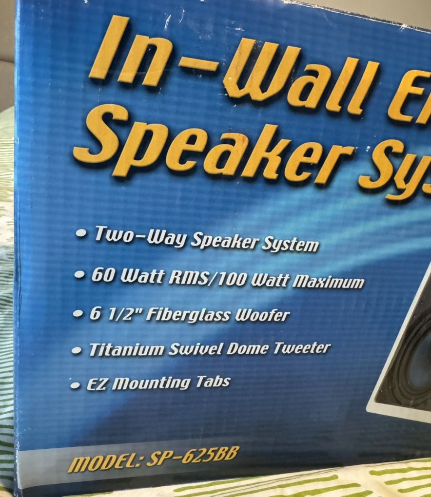 Wall Speakers Pairs Of 2