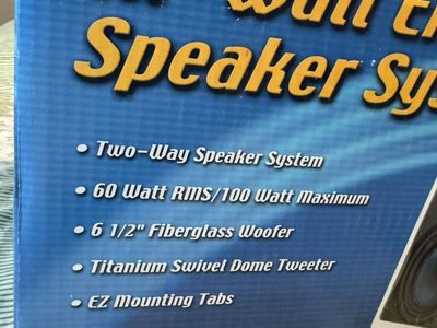 Wall Speakers Pairs Of 2