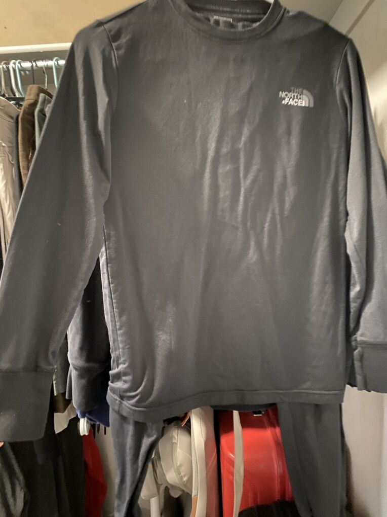 The North Face long sleeve thermal set