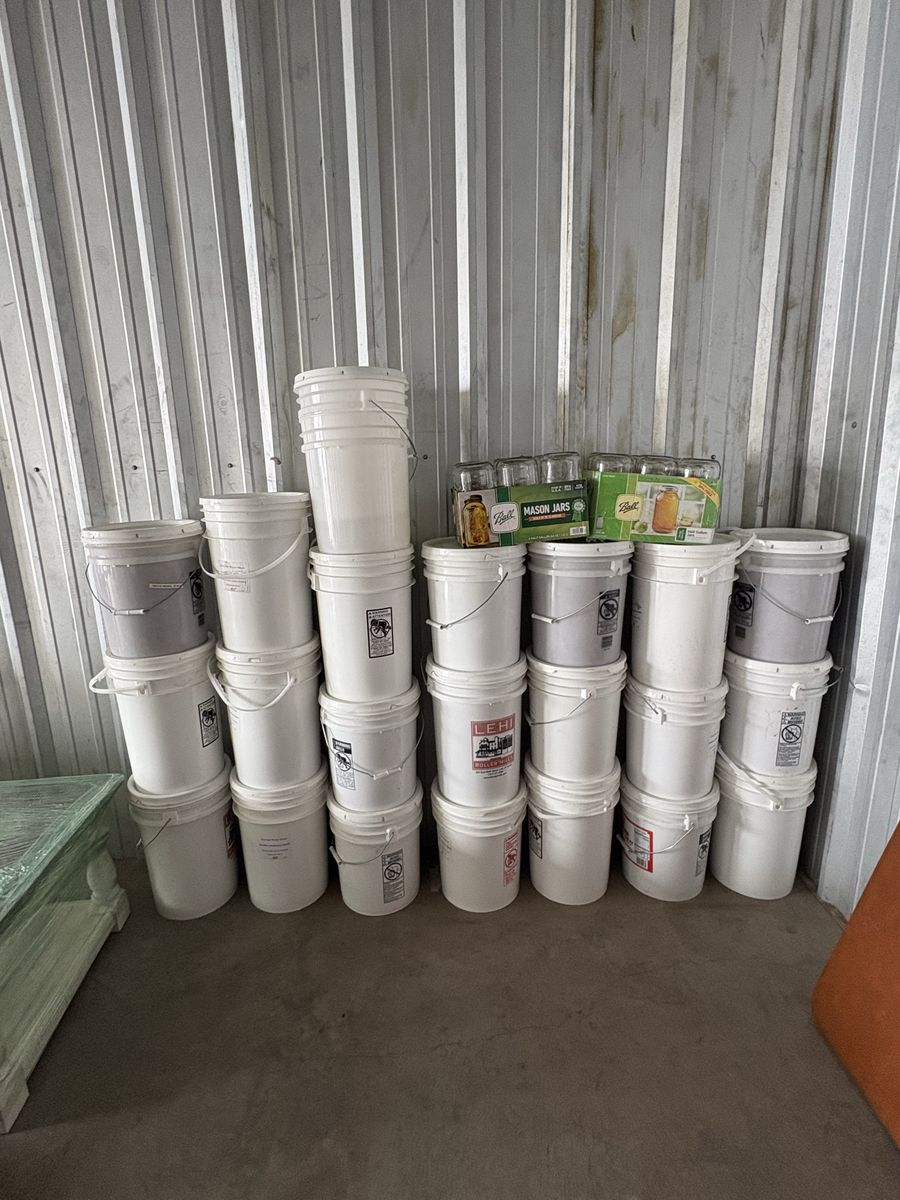 Food Storage Wheat And Beans