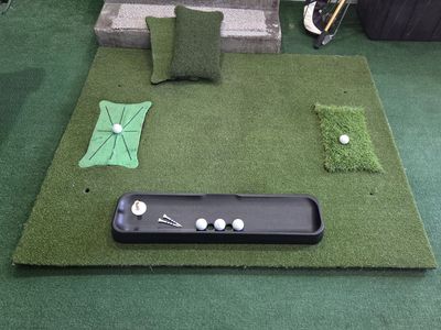 Gold Hitting Mat + Impact Screen