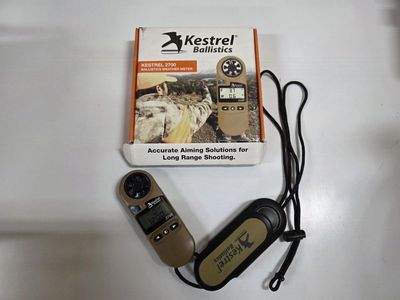 Kestrel 2700 Ballistics Weather Meter Tan - Hunting Shooting Meter in Box