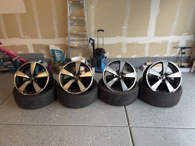 20” OEM Audi Wheels + Pirelli Scorpion All-Season Tires – 5x112