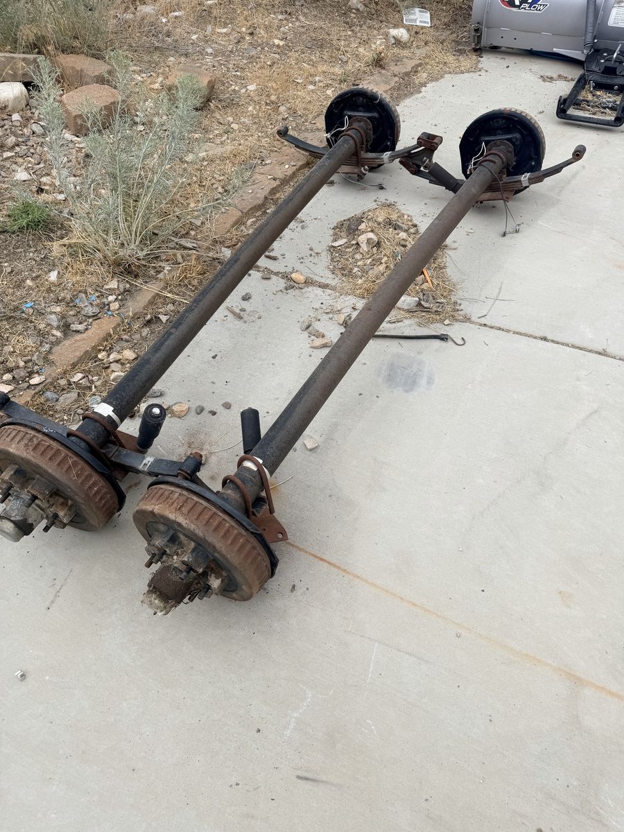 Trailer axles